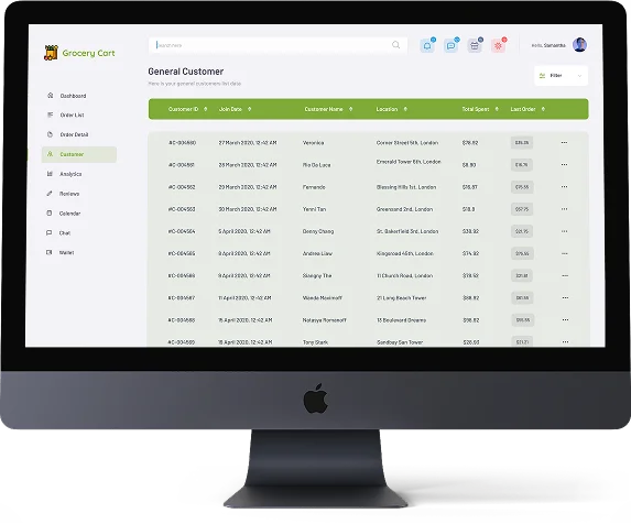 Grocery Delivery App Development