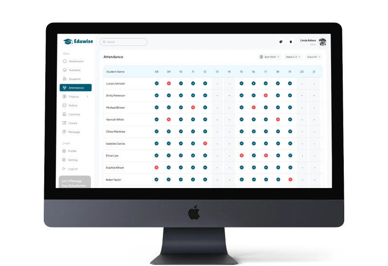 Education-Attendance-Screen