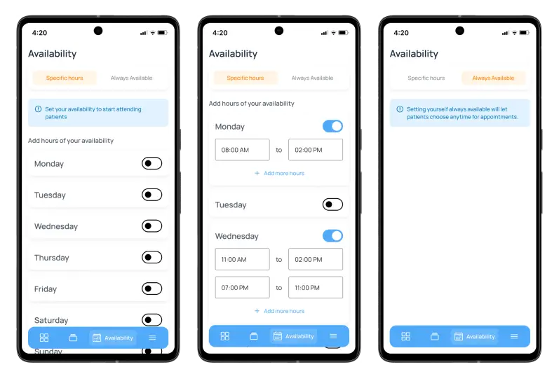 Healthcare-Availability-Screens