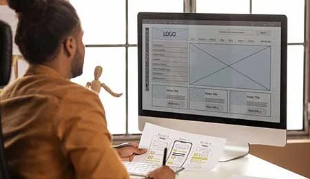 Website designing company in Delhi - Landing Page design