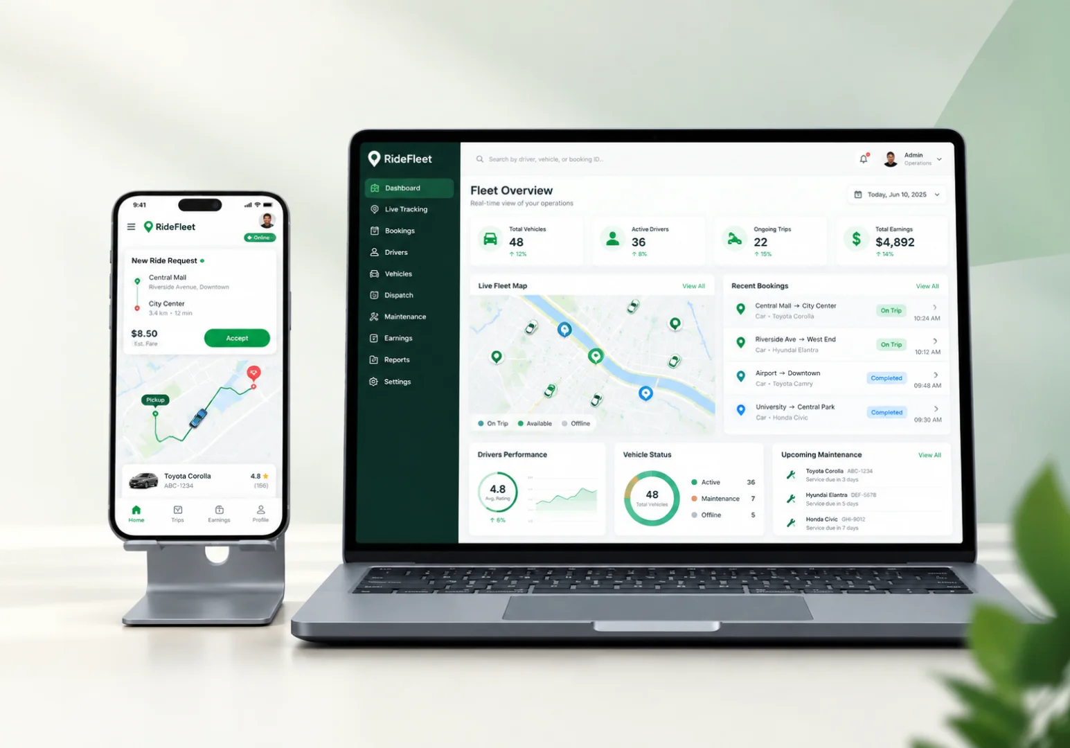 Taxi Mobile App Development
