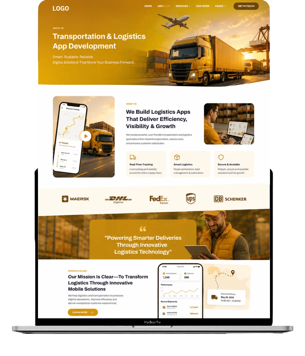 Transportation and Logistics App Development