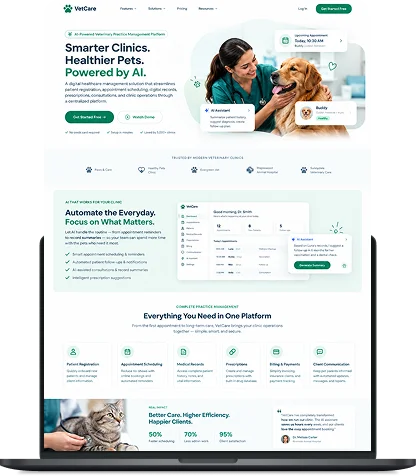 Veterinary technology solution